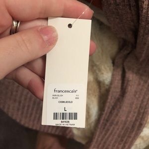 Francesca’s NWT blush dress